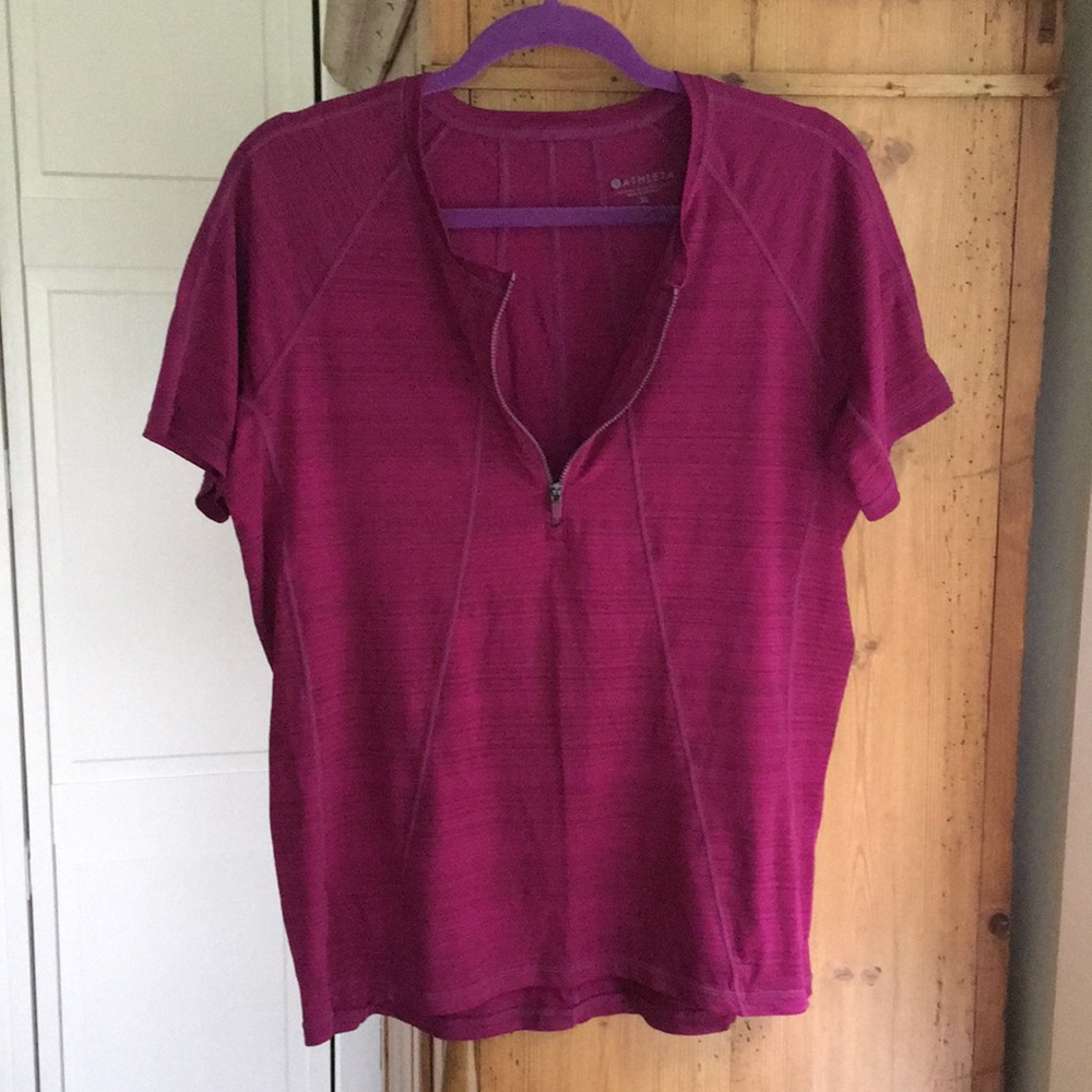 Short-sleeved SPF rash guard/ sun shirt